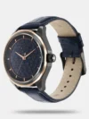 Titan Wedding Blue Dial Analog Leather Strap Watch for Men - NR1829KL01F - Image 2