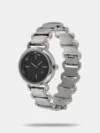 Fastrack Quartz Analog Black Dial Metal Strap Watch for Girls - NR6117SM01 - Image 2