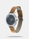 Fastrack Quartz Analog Black Dial Leather Strap Watch for Girls - NR6202SL01 - Image 2