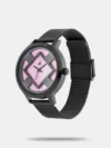Fastrack Fit Outs Quartz Analog Pink Dial Metal Strap Watch for Girls - NR6210NM02 - Image 2