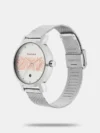 Fastrack Animal Print Quartz Analog with Date Bicolour Dial Stainless Steel Strap Watch for Girls - NR6222SM03 - Image 2