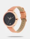 Fastrack Paint Me Quartz Analog Black Dial Leather Strap Watch for Girls - NR6230WL01 - Image 2