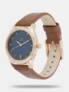 Titan Workwear Blue Dial Analog with Date Leather Strap watch for Women - NR2596WL03 - Image 2