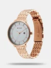 Titan Premium Workwear White Dial Analog with Date Stainless Steel Strap watch for Women - NR2673WM01 - Image 2