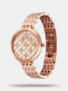 Titan Purple Unending Beauty Rose Gold Dial Women Watch With Stainless Steel Strap - NR95163WM01 - Image 2