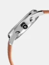 Titan Men's Metropolitan Charm: Men's Multifunctional White Watch with Leather Strap - NR1805SL01 - Image 3