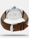 Titan Quartz Analog Black Dial Leather Strap Watch for Men - NR1730SL02 - Image 4