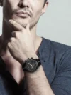 Titan Athleisure Black Dial Quartz Multifunction Nylon Strap watch for Men - NR90129QP03 - Image 5