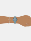 Titan Quartz Analog Blue Dial Stainless Steel Strap Watch for Women - NR95163QM02 - Image 5