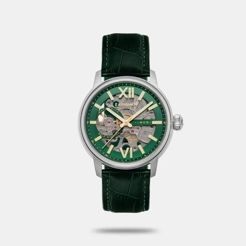 EARNSHAW ES-8149-03 Men Padstow Green Dial Analog Watch