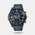 The EDIFICE Bold designed Chronograph Series is a collection of standard chronographs in large-size designs that are dynamic and sporty, with hefty, three-dimensional hour markers and inset dials. Overall monotone coloring combines with a three-dimensional shape to emphasize the bold designs of this model.