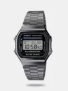 The Vintage-themed watch is enabled with a stopwatch function that gives you 24 hours precision. The elapsed time, split time and final time are measured with 1/100-sec accuracy and is inspired by modern technology while staying in touch with vogue trends.
