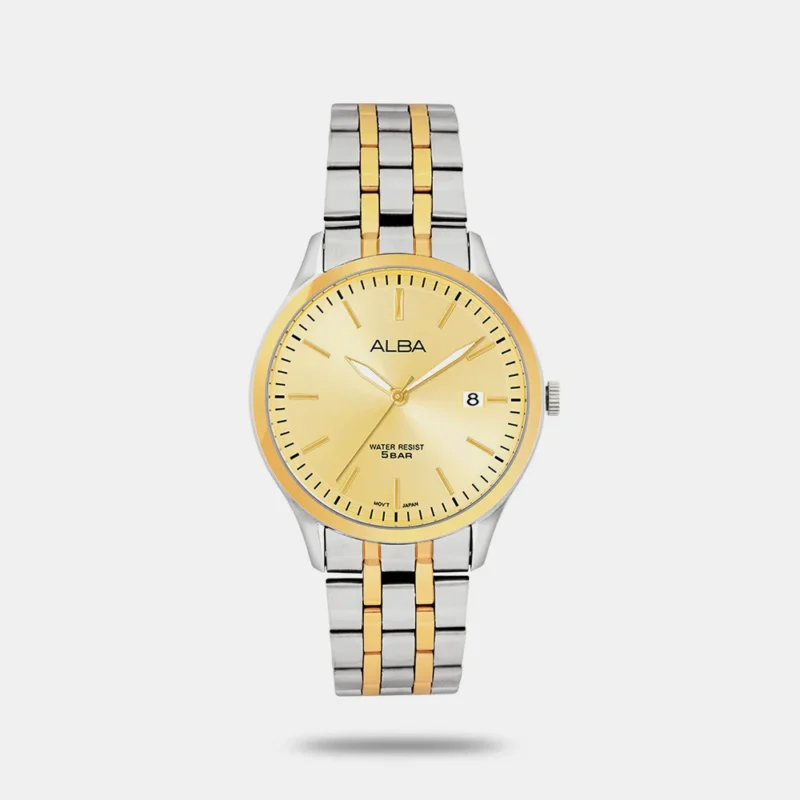 Alba AS9S10X1 Light Gold Dial Watch