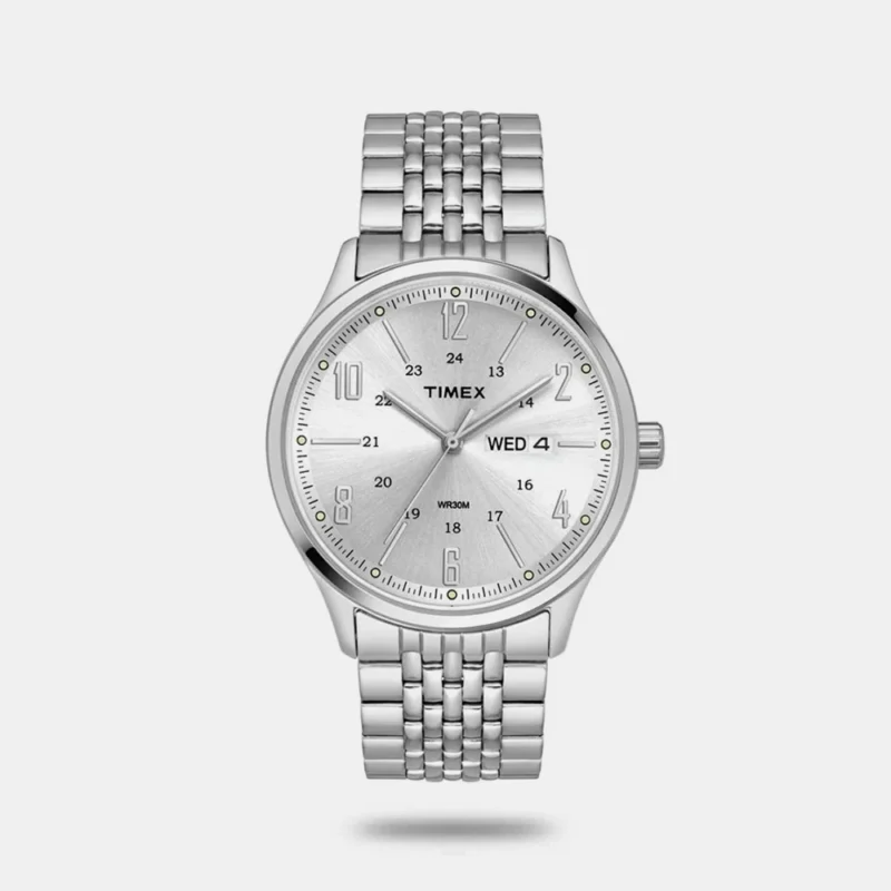 Timex Analog Silver Dial Men's Watch-TW0TG6500