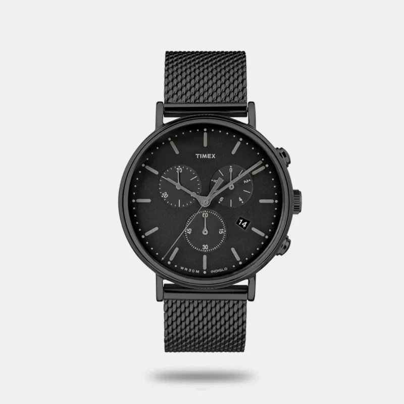 Timex Fairfield Black Dial Chronograph Men Watch - TW2R27300