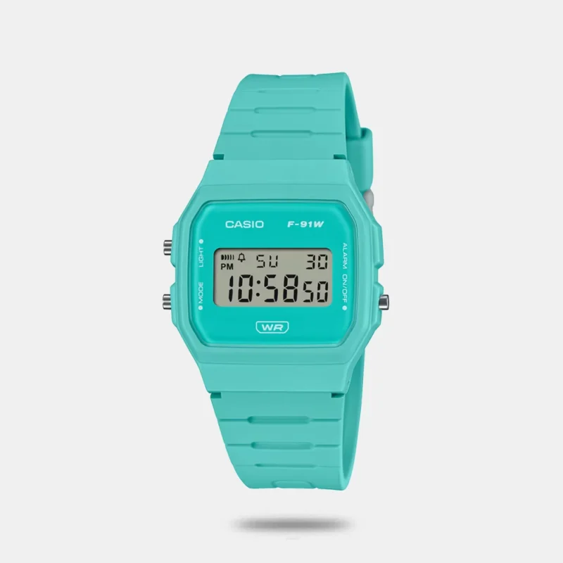 CASIO YOUTH DIGITAL WATCH F-91WB-2A2DF - D376