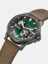 Kenneth Cole Automatic Green Dial Stainless Steel Strap Watch for Men - KCWGE0033701MN - Image 2