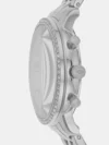 Fossil Women's Silver Stainless Steel Chronograph Watch ES5217 - Image 2