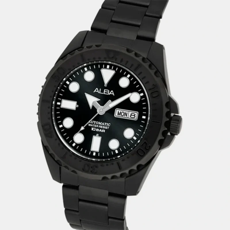 Alba AL4483X1 Black Arcane Automatic Watch - Image 2