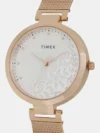 TIMEX Women's Silver Analog Stainless Steel Watch TW000X220 - Image 2
