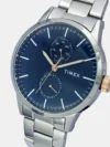 Timex Fashion Men's Blue Dial Round Case Multifunction Function Watch -TWEG19901 - Image 2