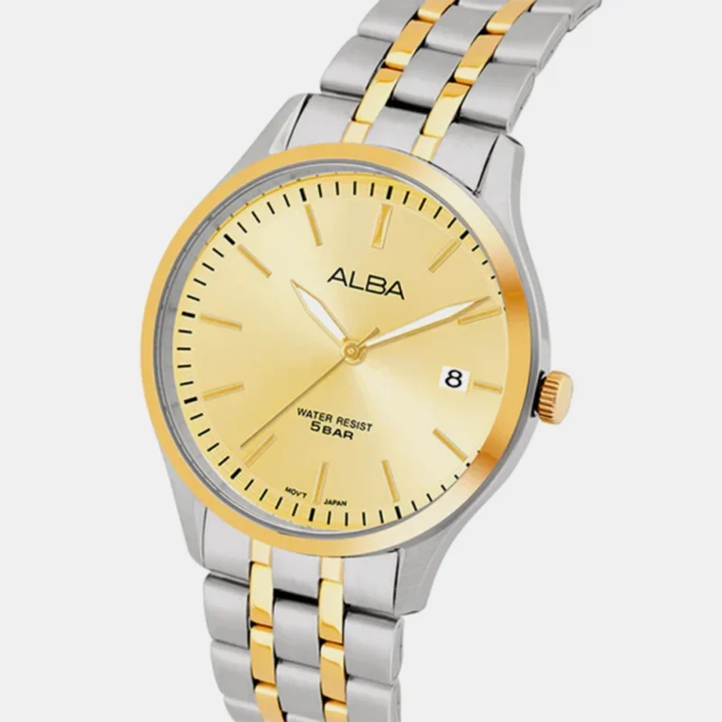 Alba AS9S10X1 Light Gold Dial Watch - Image 2