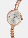 Timex Fria Women Silver Round Analog Watch - TWEL18302 - Image 2
