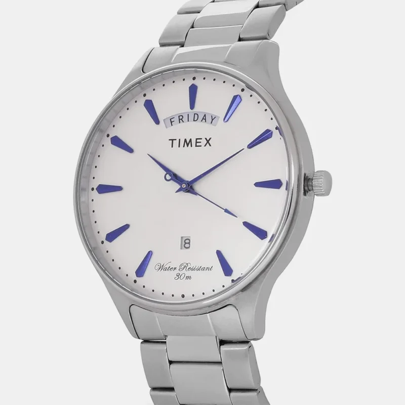 TIMEX Analog Silver Dial Men's Watch-TWEG16903 - Image 2