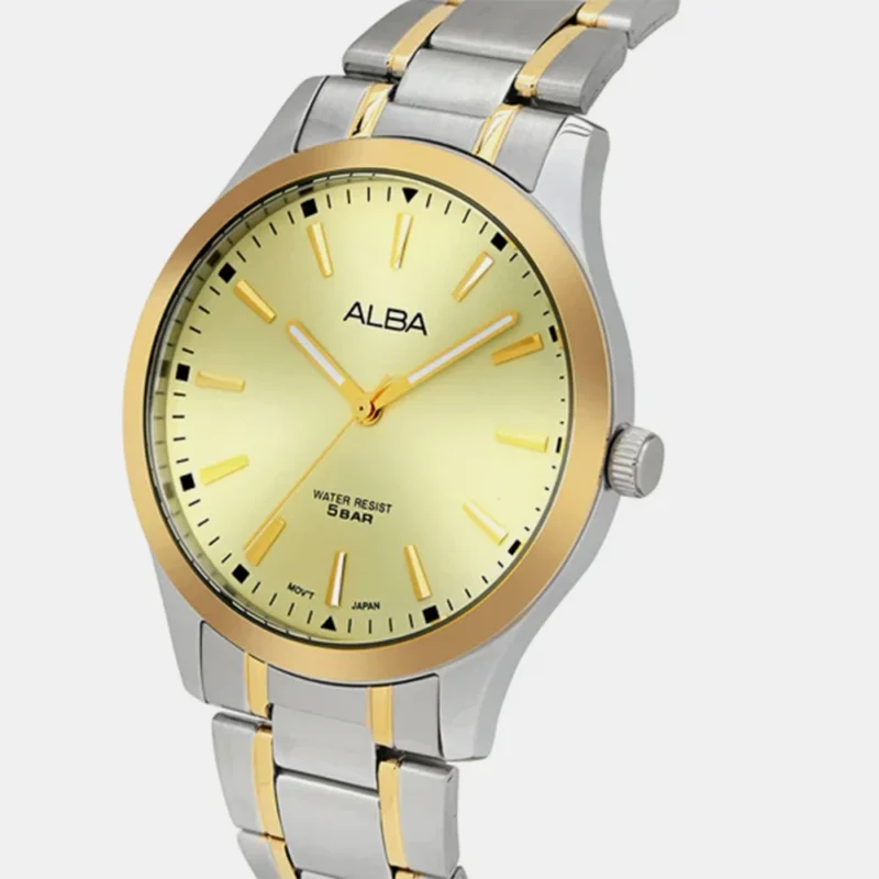 Alba ARX020X1 Dual Tone Metallic Strap Watch - Image 2