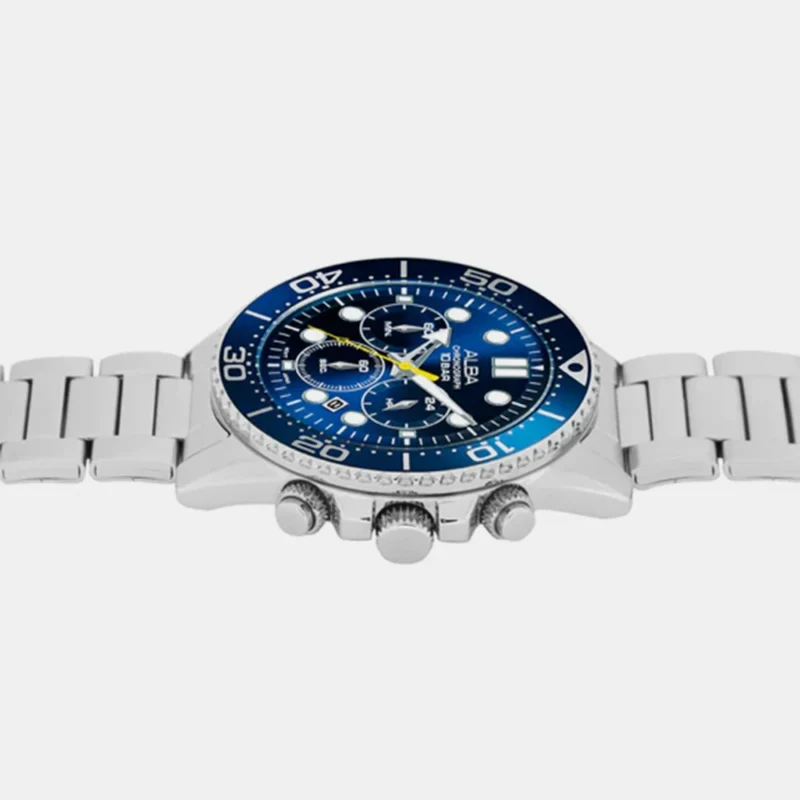 Alba AT3J43X1 Cobalt Blue Dial Chronograph - Image 3