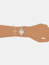 TIMEX Women's Silver Analog Stainless Steel Watch TW000X220 - Image 4