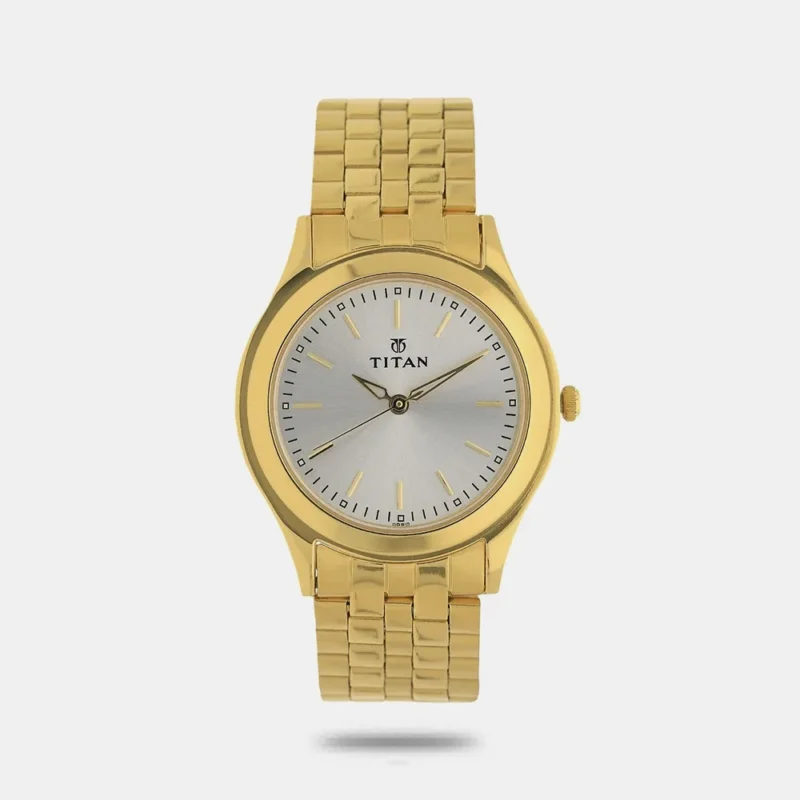 Titan Analog Silver Dial Stainless Steel Strap watch for Men NR1648YM01