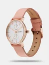 Titan Workwear Slimline Mother Of Pearl Dial Analog Leather Strap Watch for Women 95143WL01 - Image 2
