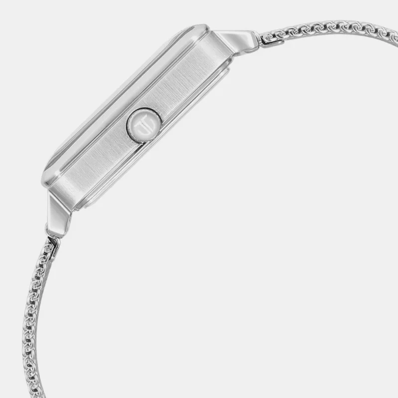 Titan Avant Garde Silver Dial Quartz Multifunction Stainless Steel Strap watch for Women 95176SM01 - Image 3