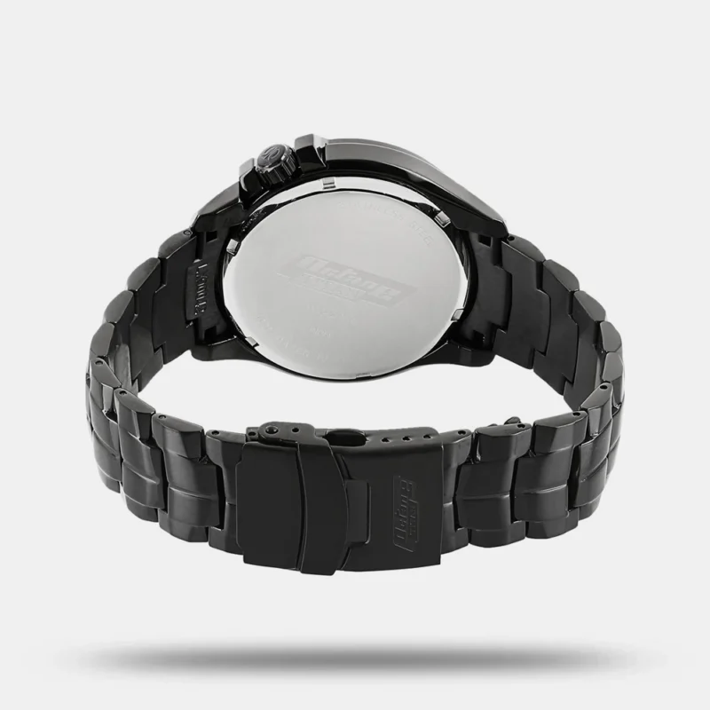 Titan Analog Black Dial with Day and Date Stainless Steel Strap watch for Men 90042NM01J - Image 4