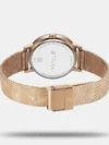 Titan Purple Style Up Quartz Analog White Dial Stainless Steel Strap Watch for Women 95236WM01 - Image 4