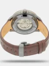 Titan Maritime Black Dial Automatic Leather Strap Watch for Men NQ1793KL01 - Image 4