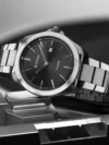 Titan Titanium Quartz Analog Black Dial Titanium Strap Watch for Men 90177TM03 - Image 5