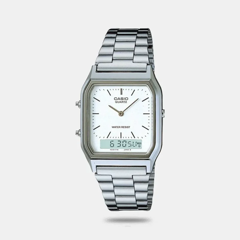 Casio Unisex Analog Stainless Steel Watch AD03 - AQ-230A-7DHDF