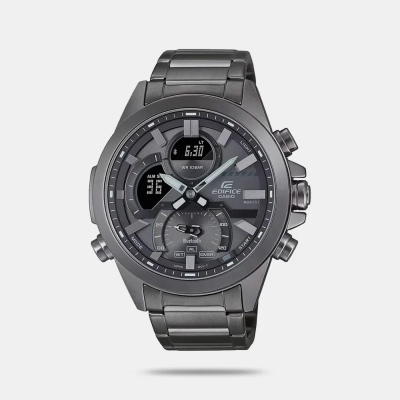 Casio Edifice Men's Analog-Digital Stainless Steel Watch ED605 - ECB-30DC-1BDF