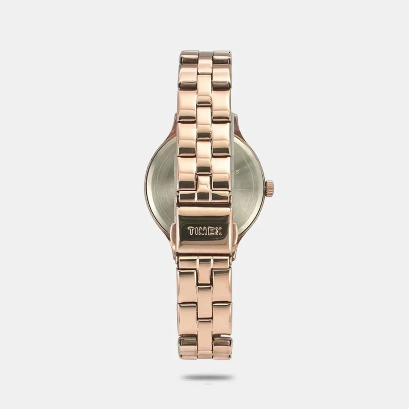 Timex Women's Pink Analog Stainless Steel Watch TWEL14808 - Image 3