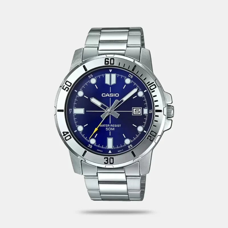 Casio Enticer Men's Analog Stainless Steel Watch A1364 - MTP-VD01D-2EVUDF