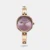 Titan Karishma Quartz Analog Pink Dial Stainless Steel Strap Watch for Women 2702WM02