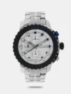 Look modish by donning this women's analog watch from the collection by Edge. The blue round dial is protected by a sapphire glass. It features a crown for time adjustment. The metal strap comes in a blue plating hue that further elevates the look of the timekeeper. Besides, it is completed with a push button clasp to ensure a secure fit on the wrist.