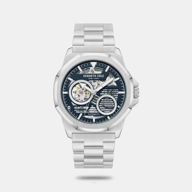Kenneth Cole Blue Dial Automatic Watch for Men KCWGY0013602MN