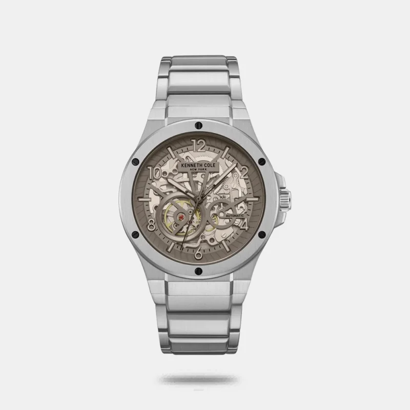Kenneth Cole Automatic Stainless Steel Bracelet Watch For Men KCWGY0063302MN