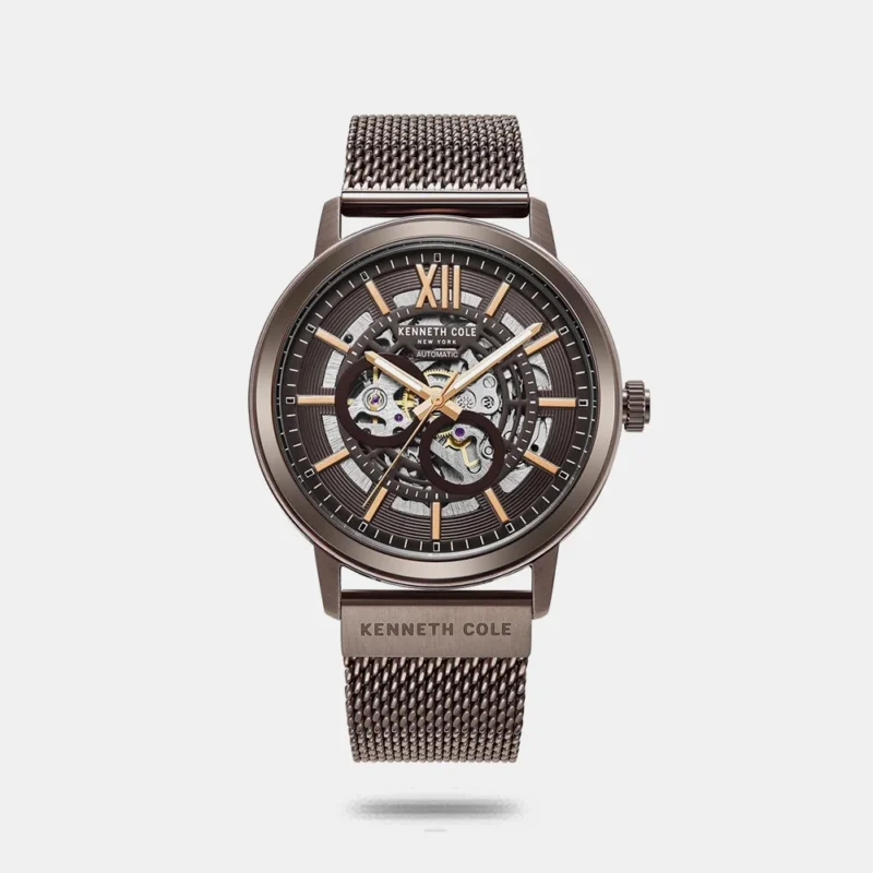 Kenneth Cole Men Mesh Strap Automatic Watch KCWGY0064202MN