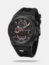 Police Multifunction Black Dial Silicone Strap Watch For Men PLPEWGQ0054303 - Image 2