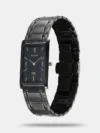 Titan Edge Black Dial Analog Stainless Steel Strap Watch for Men NQ1043NM01 - Image 2