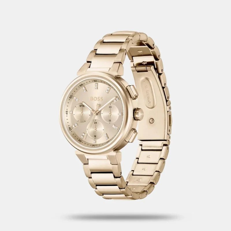 Boss Women Pink Multi-Function Stainless Steel Watch 1502678 - Image 2